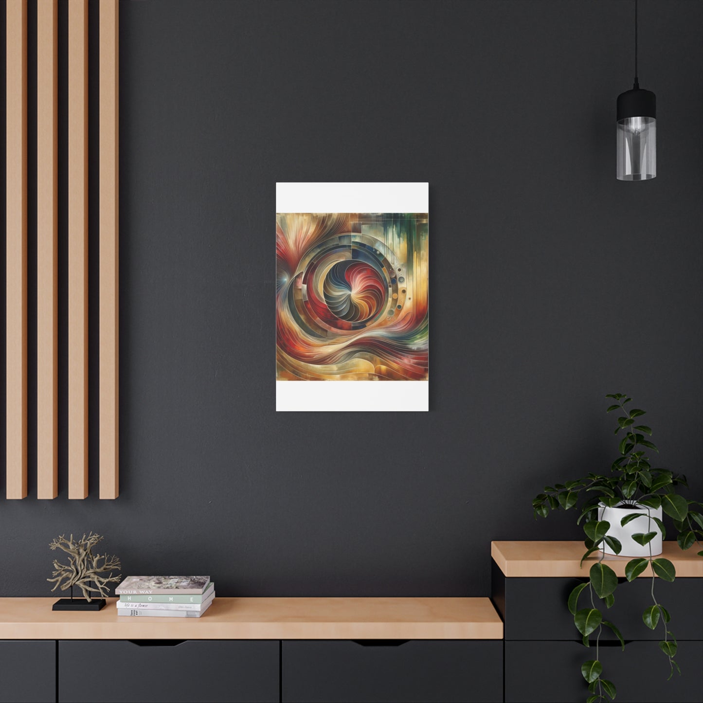 Abstract Swirl - Matte Canvas, Stretched, 1.25"