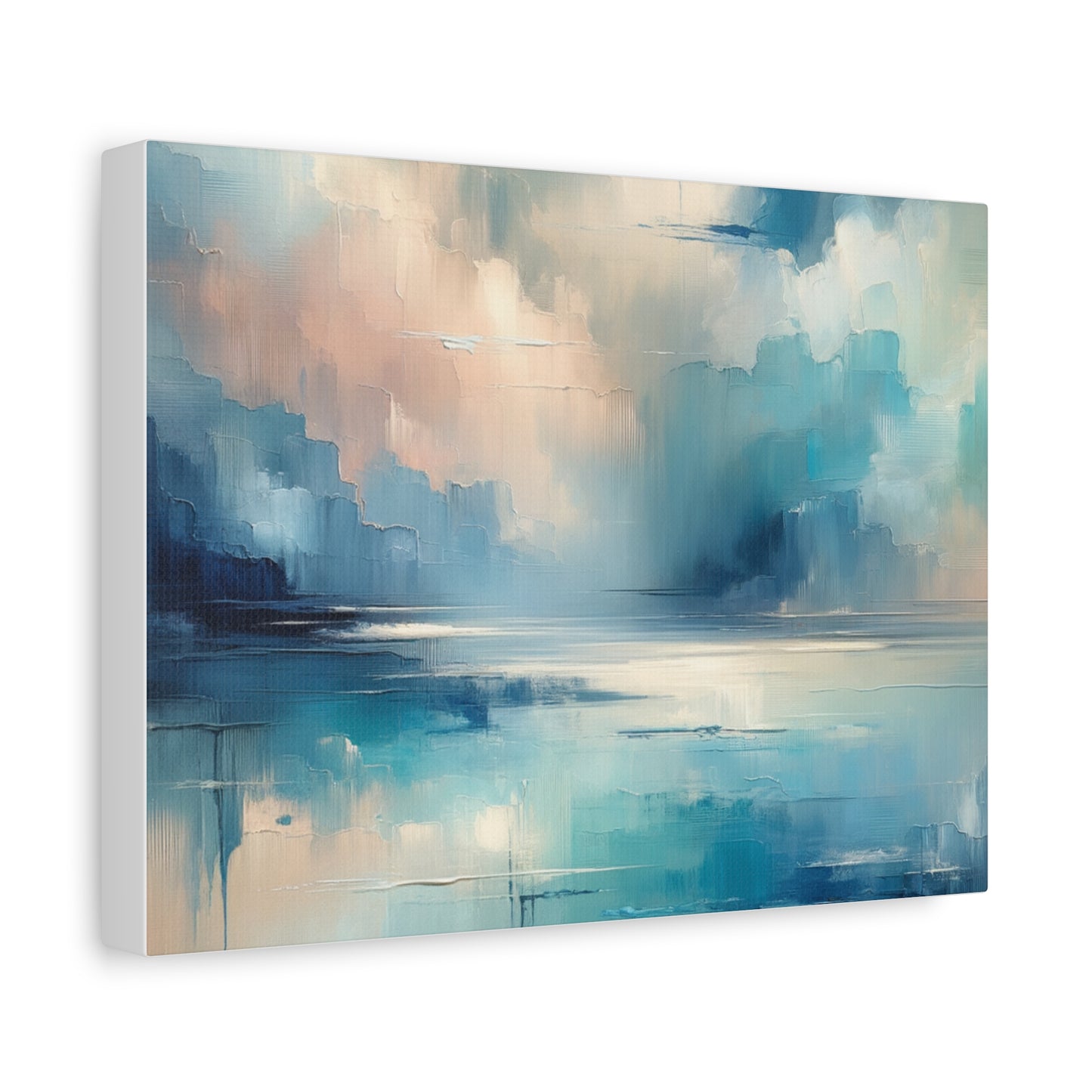 Abstract Sky Reflection - Matte Canvas, Stretched, 1.25"