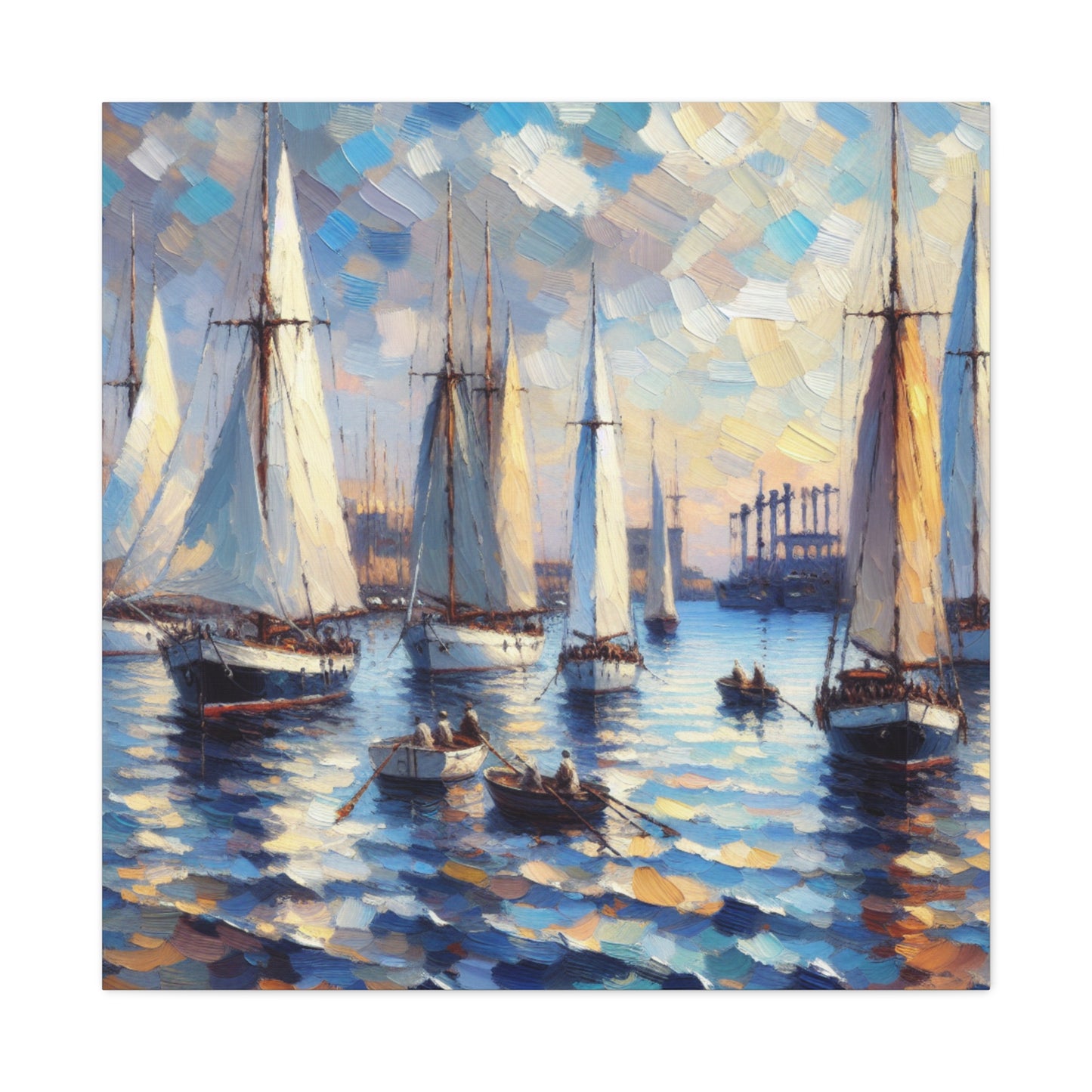 Sailing Serenity - Matte Canvas, Stretched, 1.25"