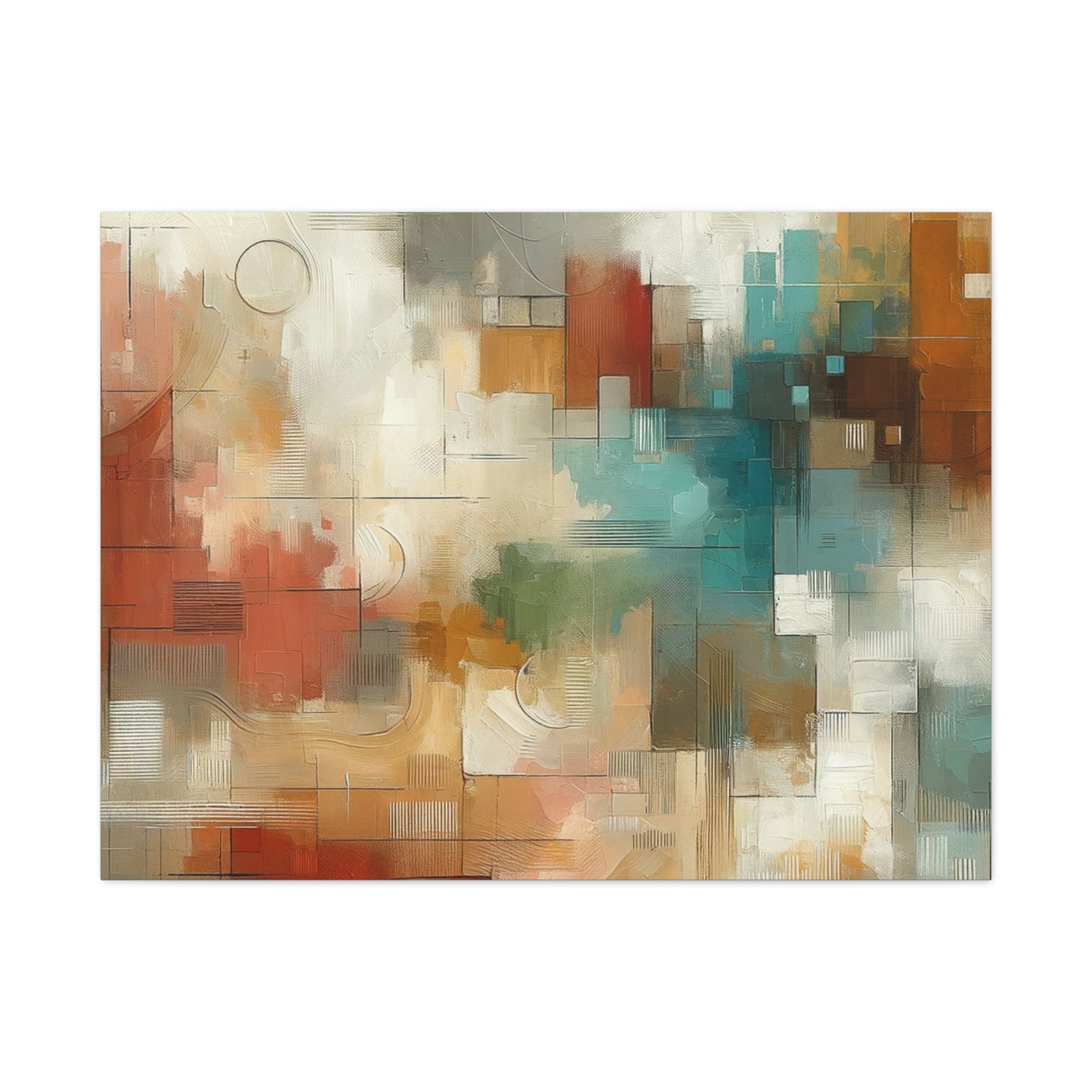 Abstract Symphony - Matte Canvas, Stretched, 1.25"