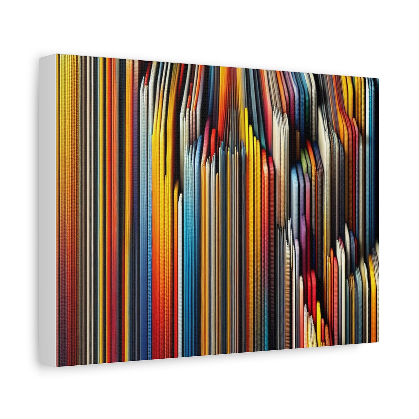 Vibrant Abstract Lines - Matte Canvas, Stretched, 1.25"