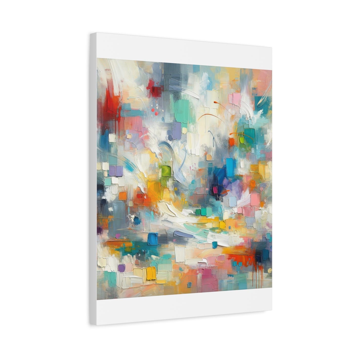 Abstract Color Burst - Matte Canvas, Stretched, 1.25"