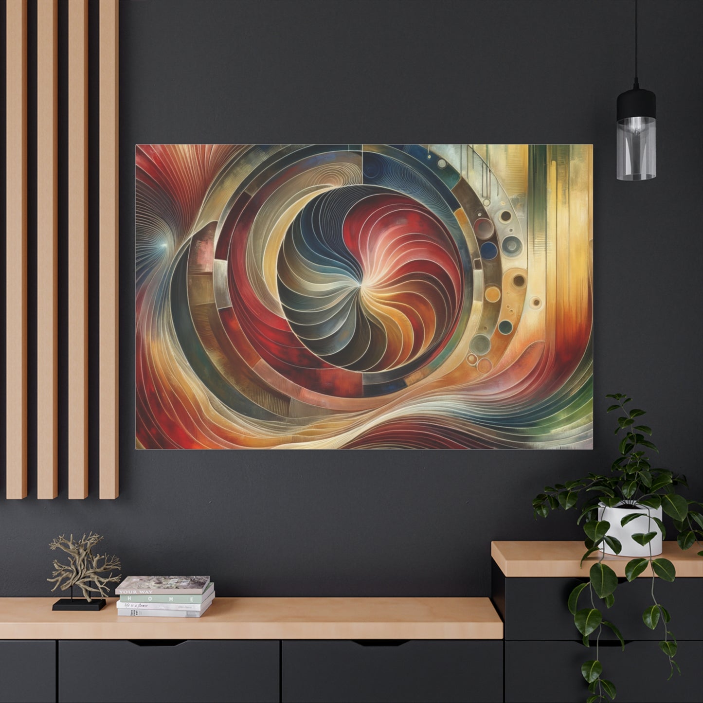 Abstract Swirl - Matte Canvas, Stretched, 1.25"