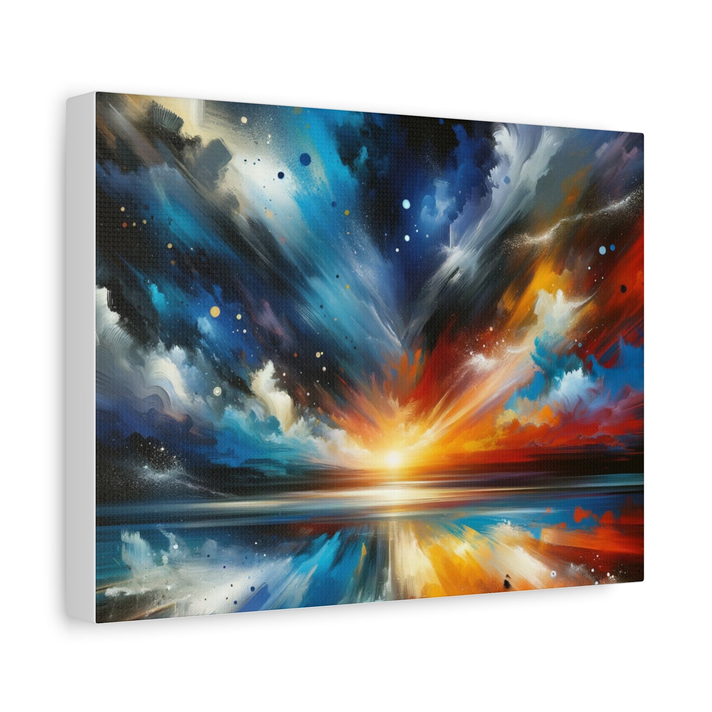 Vibrant Cosmic Sunrise - Matte Canvas, Stretched, 1.25"