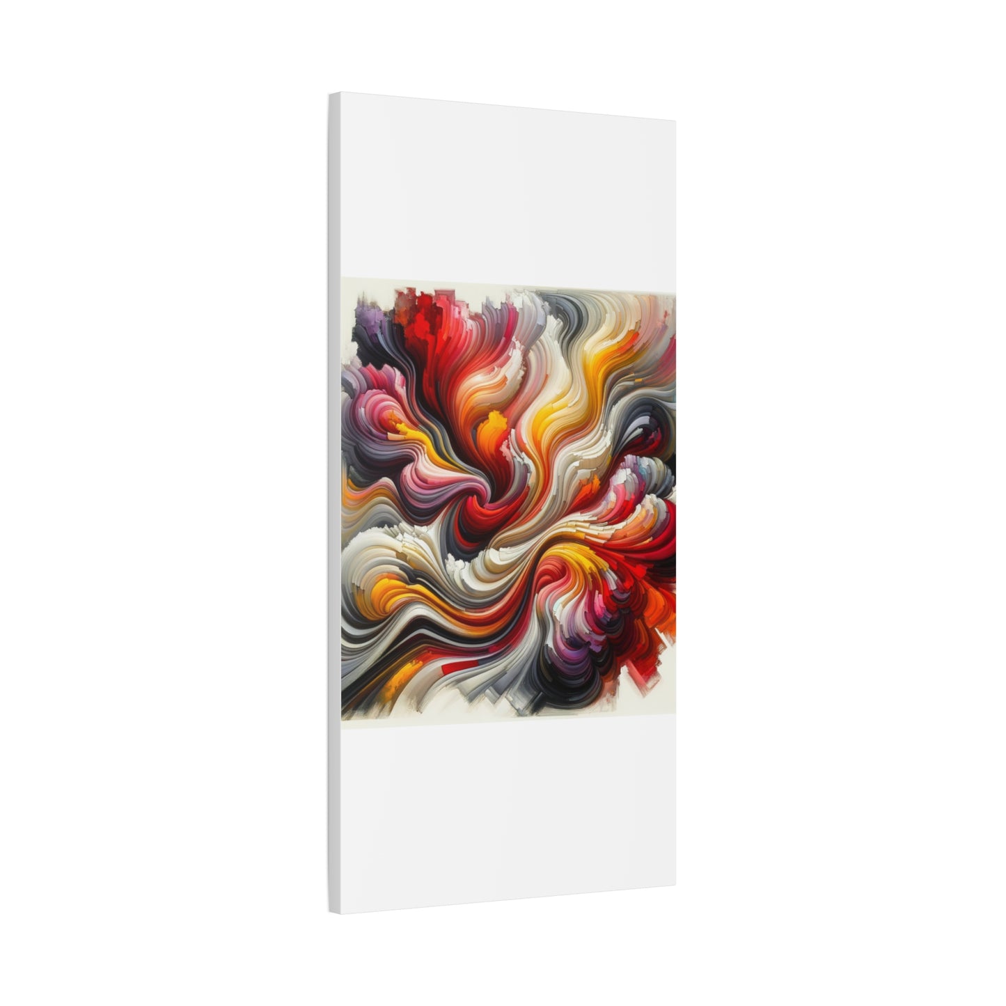 Vibrant Abstract Swirls - Matte Canvas, Stretched, 1.25"