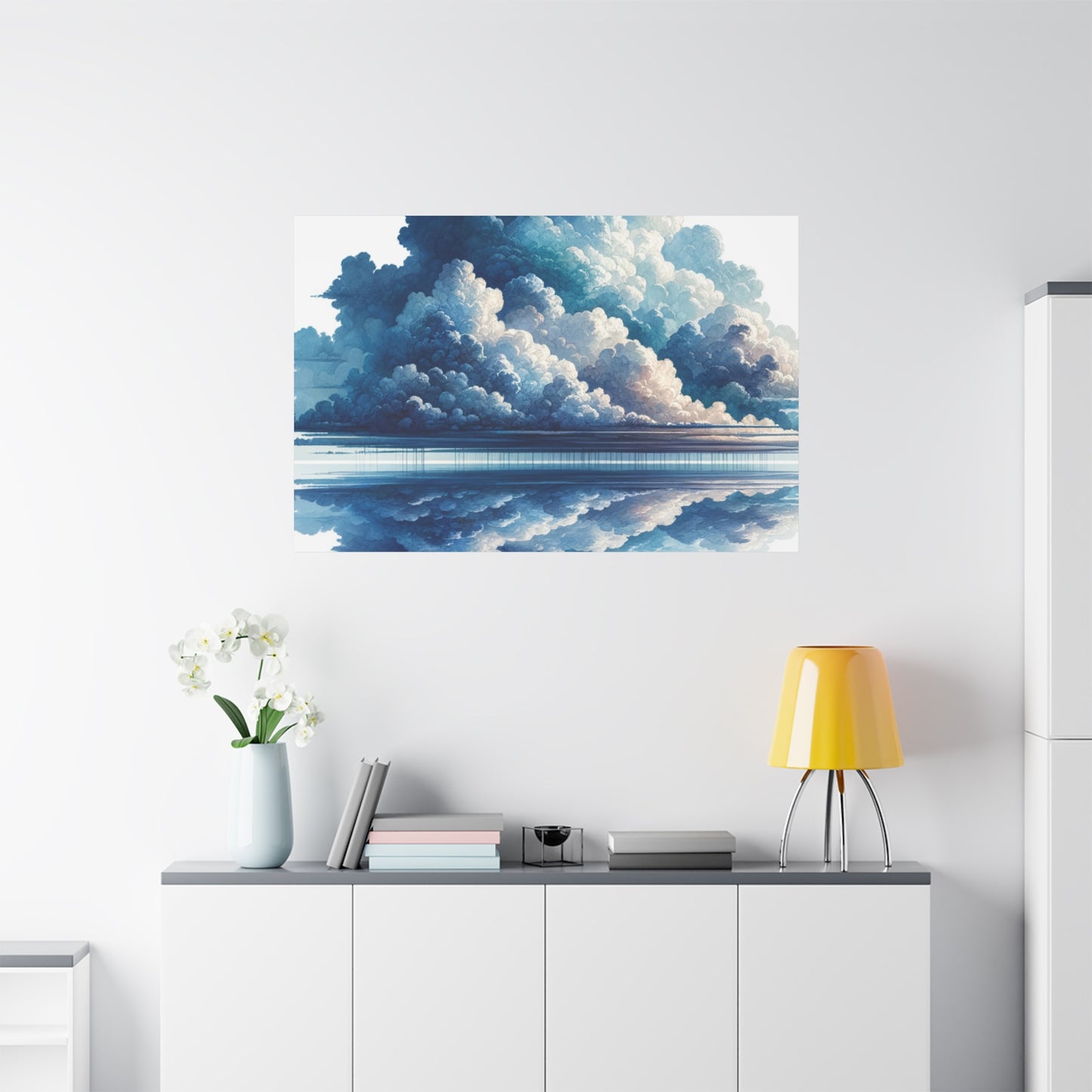 Cloud Reflections: Matte Canvas, Stretched, 1.25"