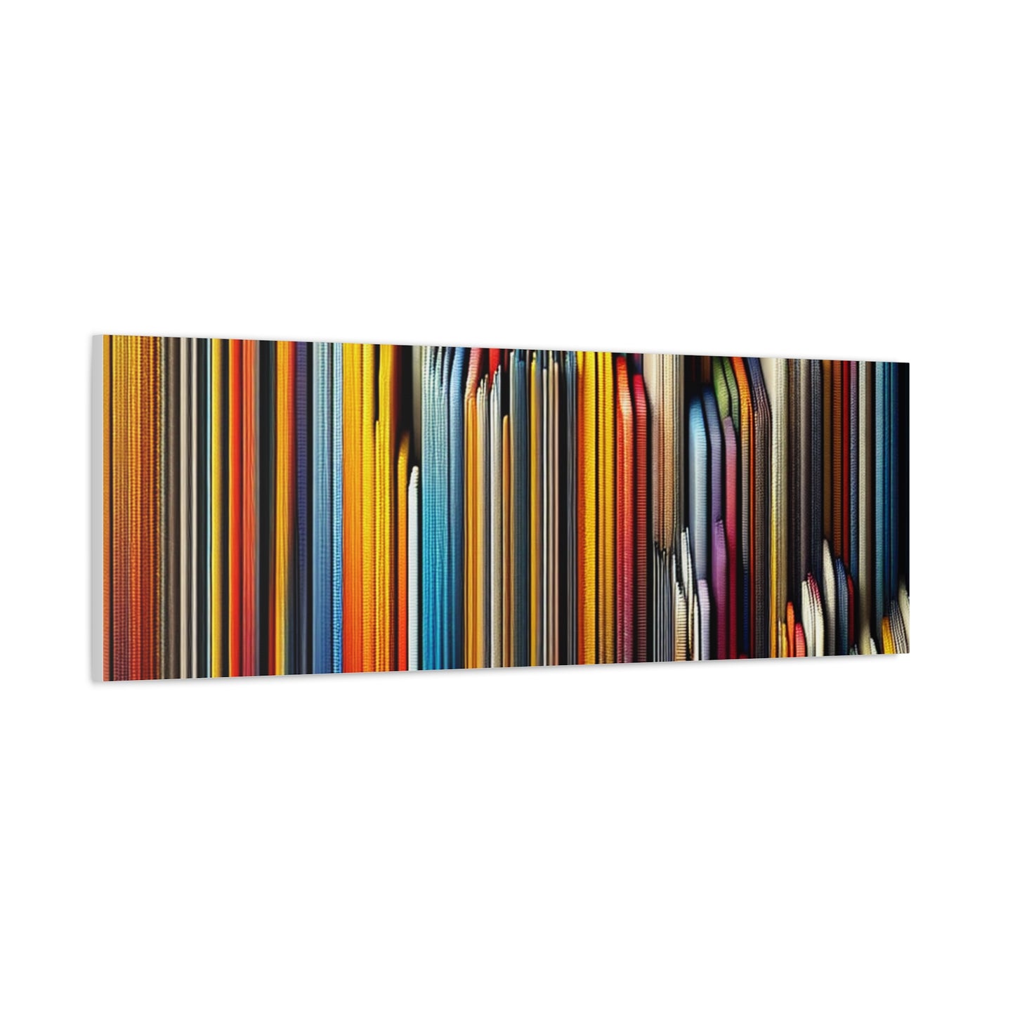 Vibrant Abstract Lines - Matte Canvas, Stretched, 1.25"