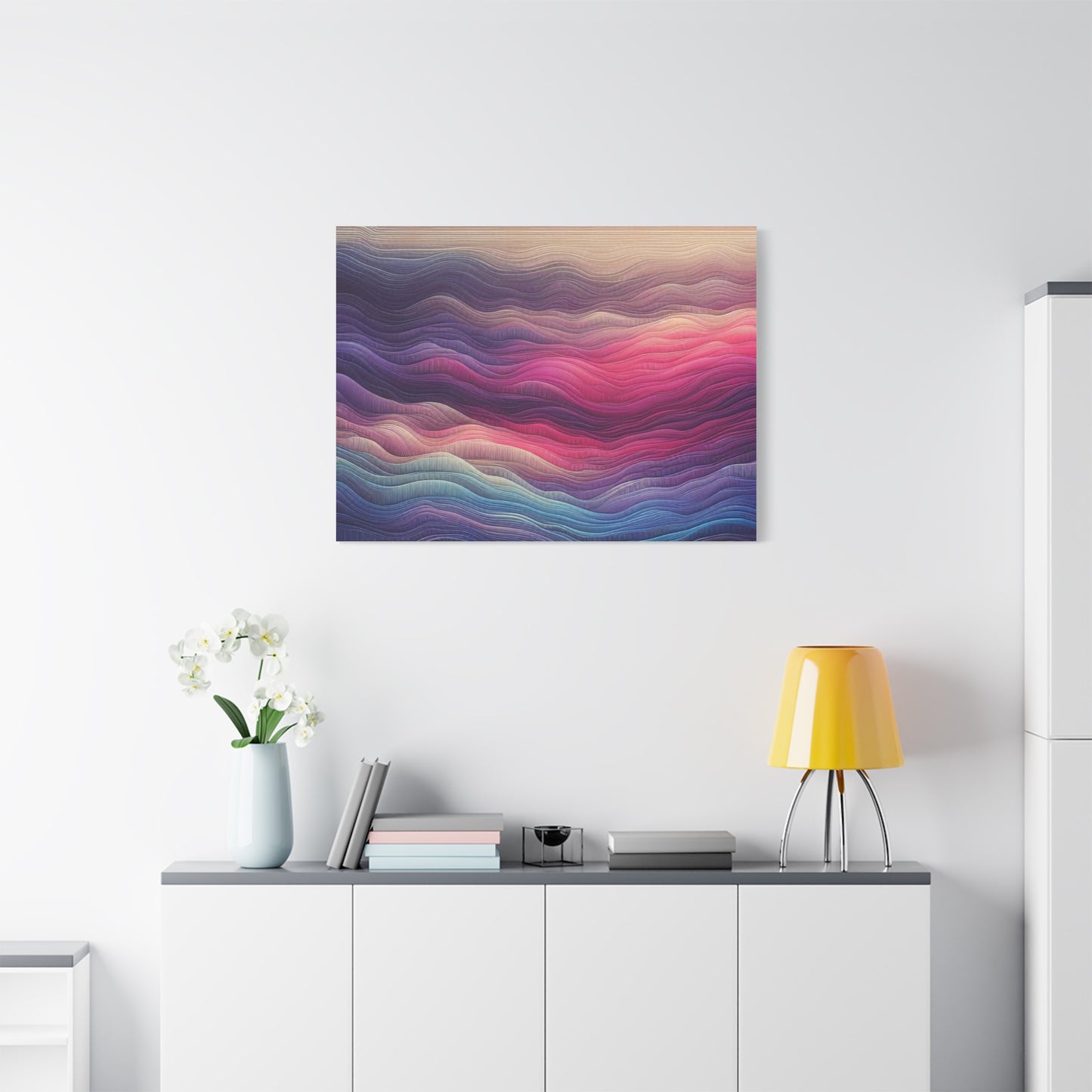 Wave Harmony - Matte Canvas, Stretched, 1.25"