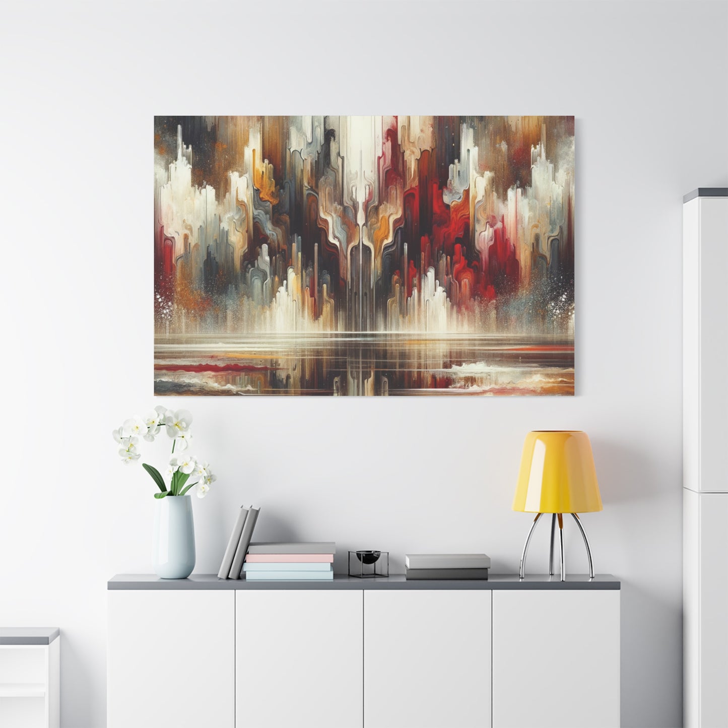 Abstract Symphony - Matte Canvas, Stretched, 1.25"