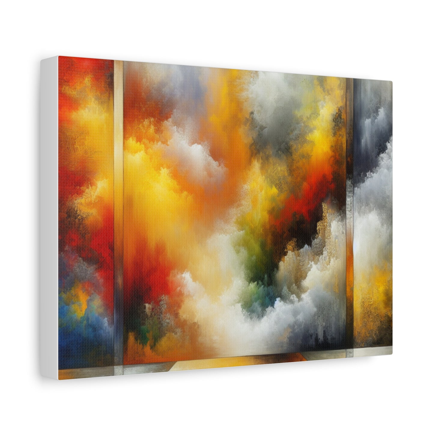 Abstract Colorful Clouds - Matte Canvas, Stretched, 1.25"