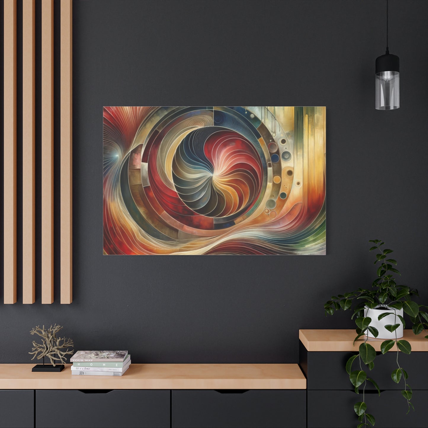 Abstract Swirl - Matte Canvas, Stretched, 1.25"