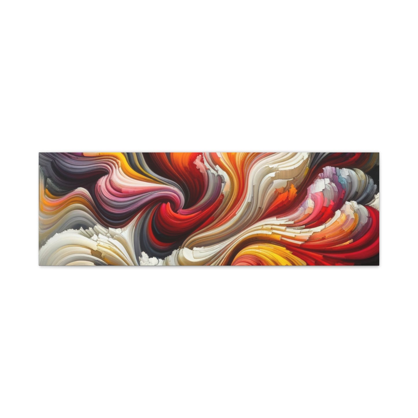 Vibrant Abstract Swirls - Matte Canvas, Stretched, 1.25"