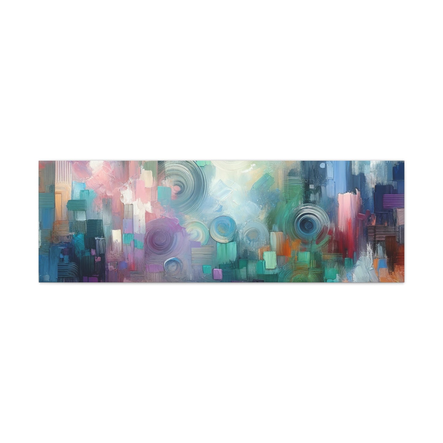 Abstract Color Symphony - Matte Canvas, Stretched, 1.25"