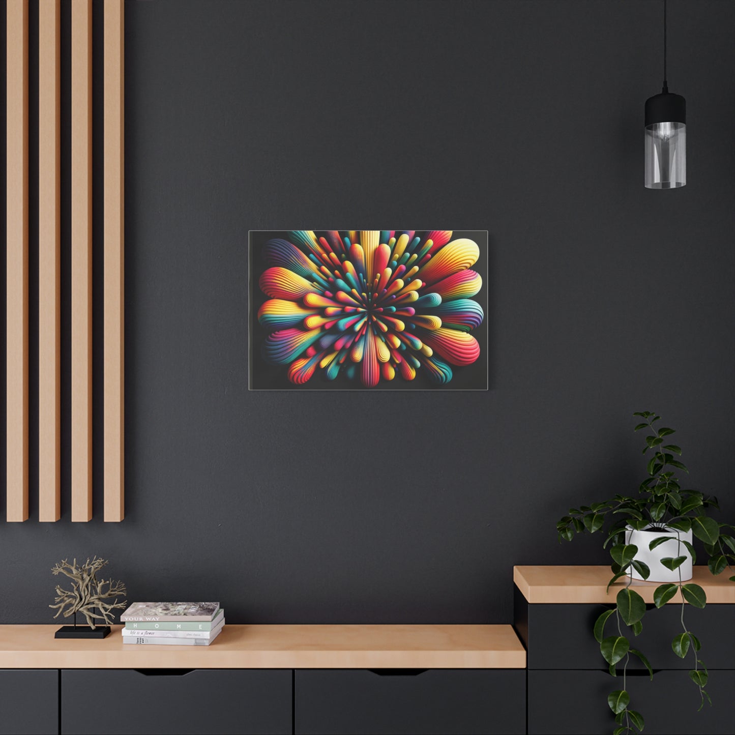 Vibrant Bloom - Matte Canvas, Stretched, 1.25"