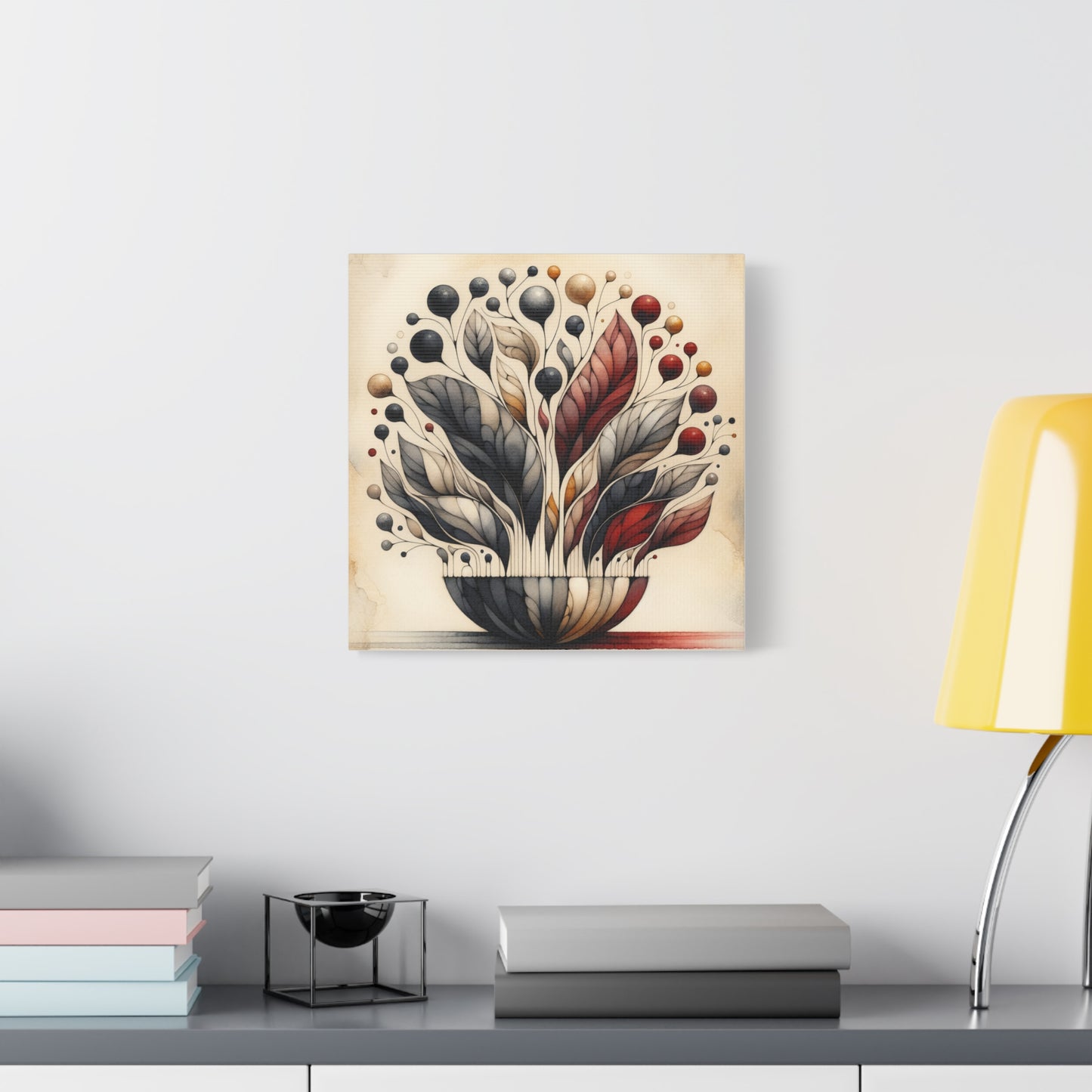 Abstract Floral Art - Matte Canvas, Stretched, 1.25"