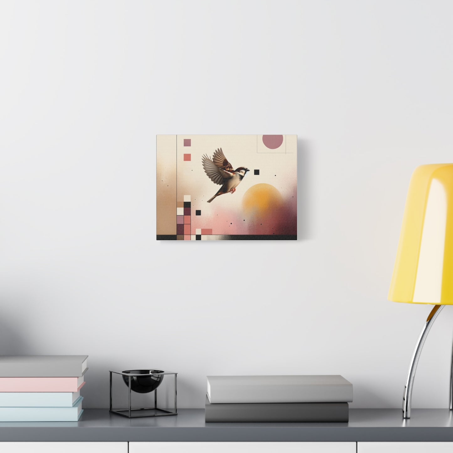 Sparrow Flight - Matte Canvas, Stretched, 1.25"