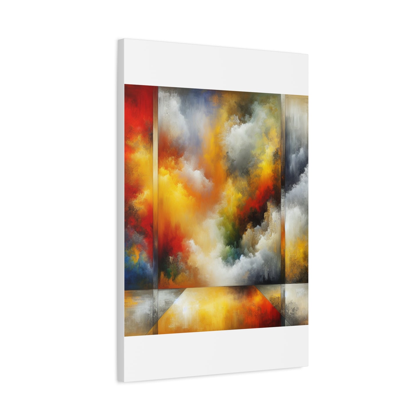 Abstract Colorful Clouds - Matte Canvas, Stretched, 1.25"