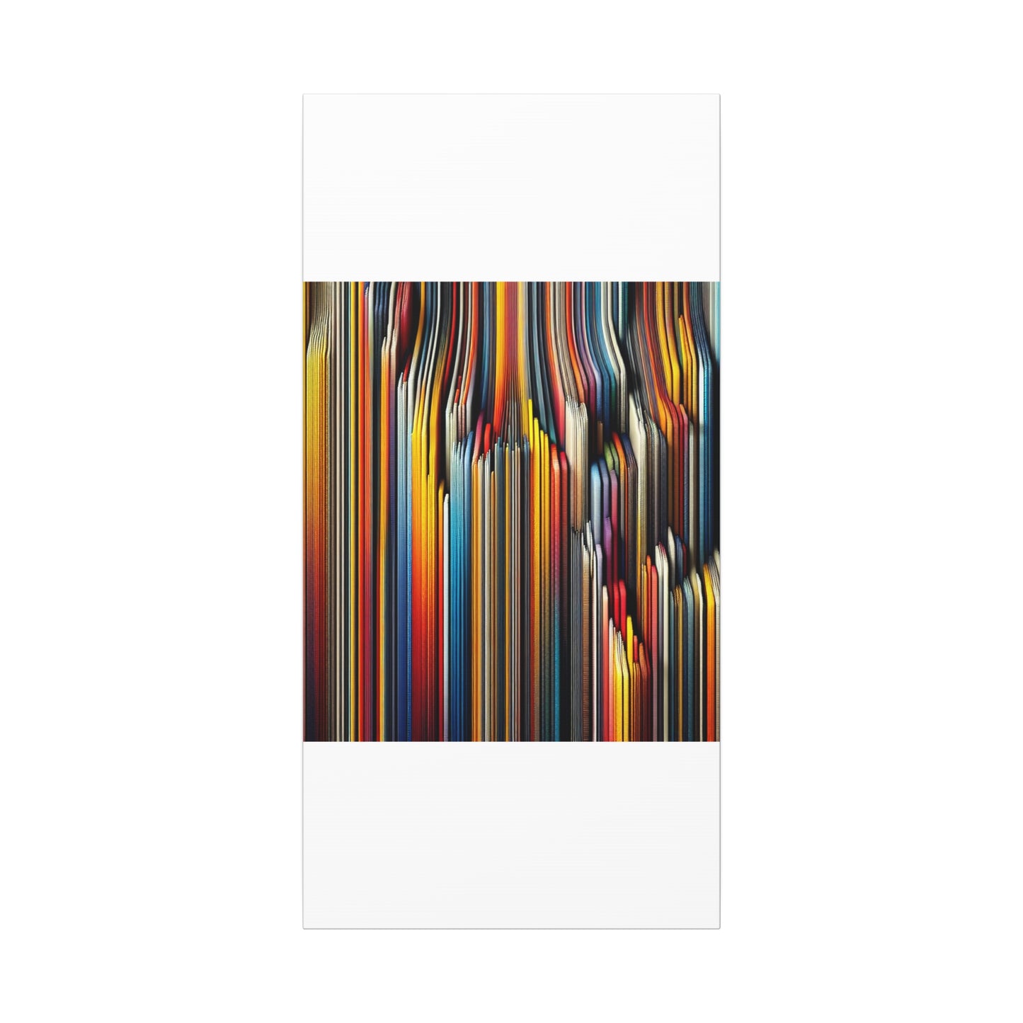 Vibrant Abstract Lines - Matte Canvas, Stretched, 1.25"