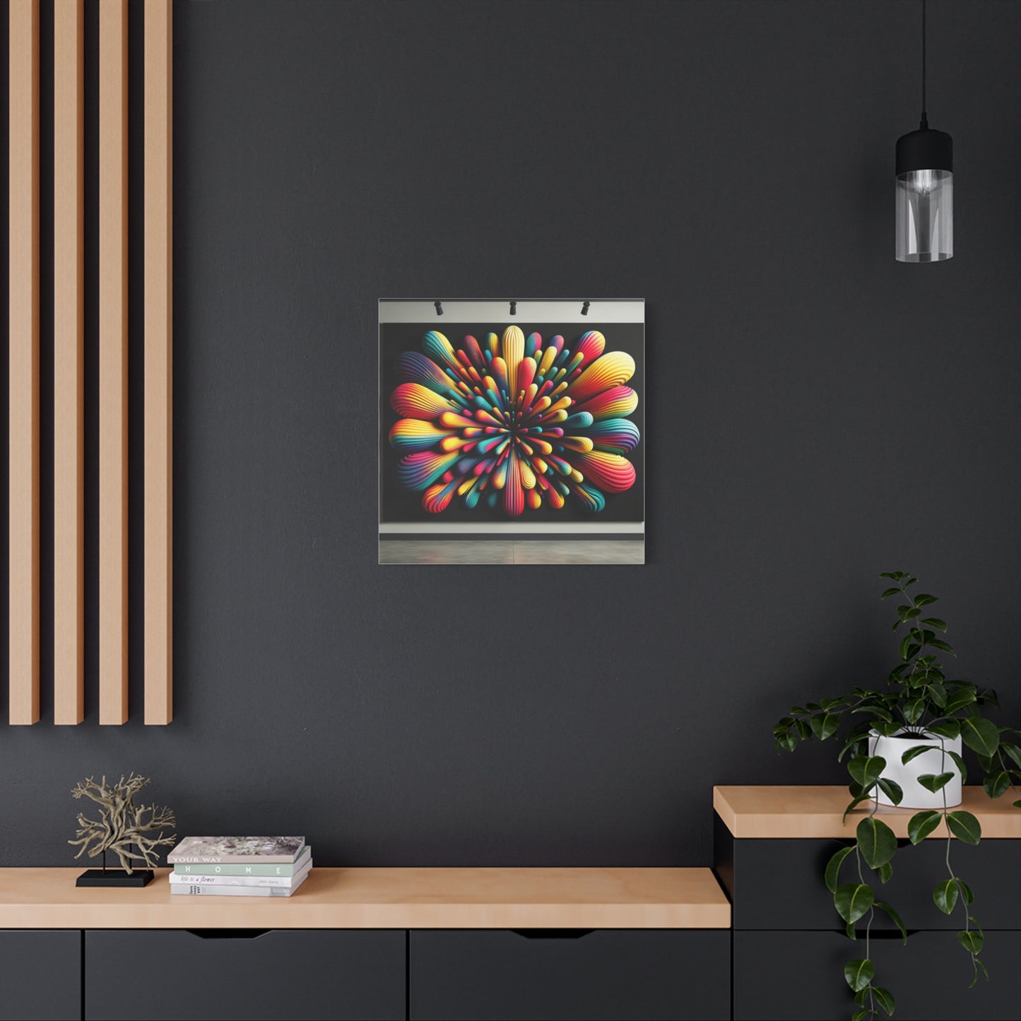 Vibrant Bloom - Matte Canvas, Stretched, 1.25"