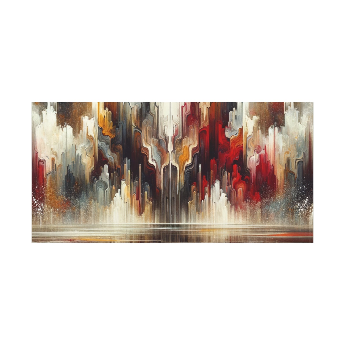 Abstract Symphony - Matte Canvas, Stretched, 1.25"