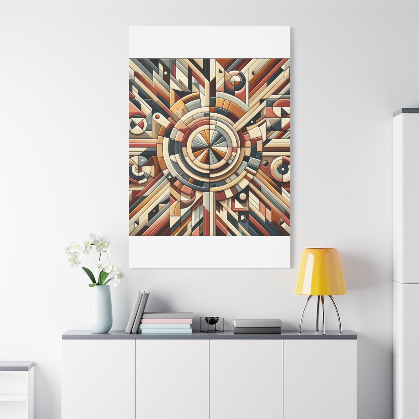 Geometric Abstraction - Matte Canvas, Stretched, 1.25"