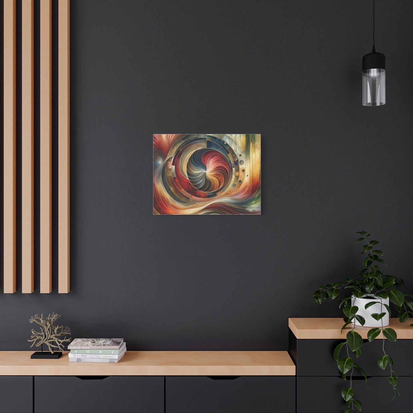 Abstract Swirl - Matte Canvas, Stretched, 1.25"