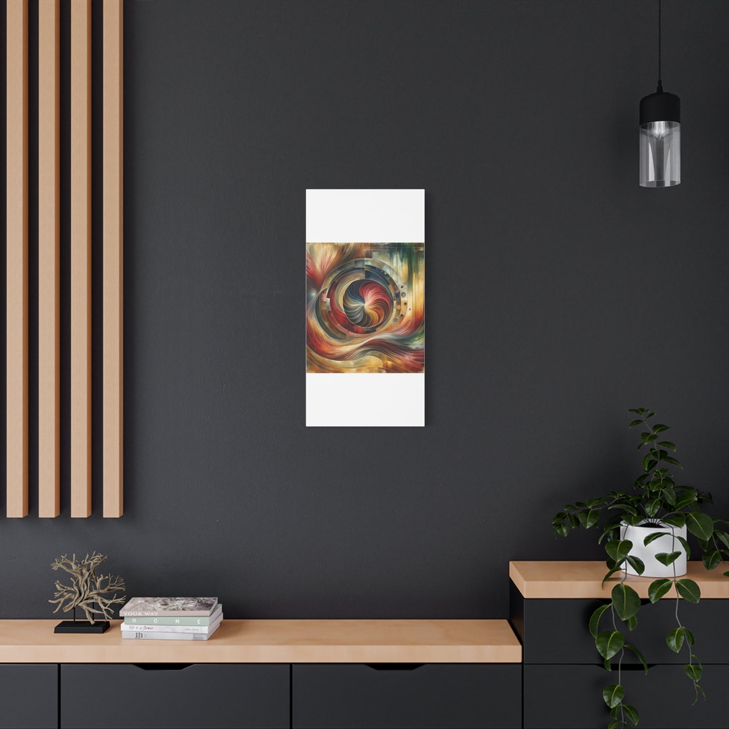 Abstract Swirl - Matte Canvas, Stretched, 1.25"