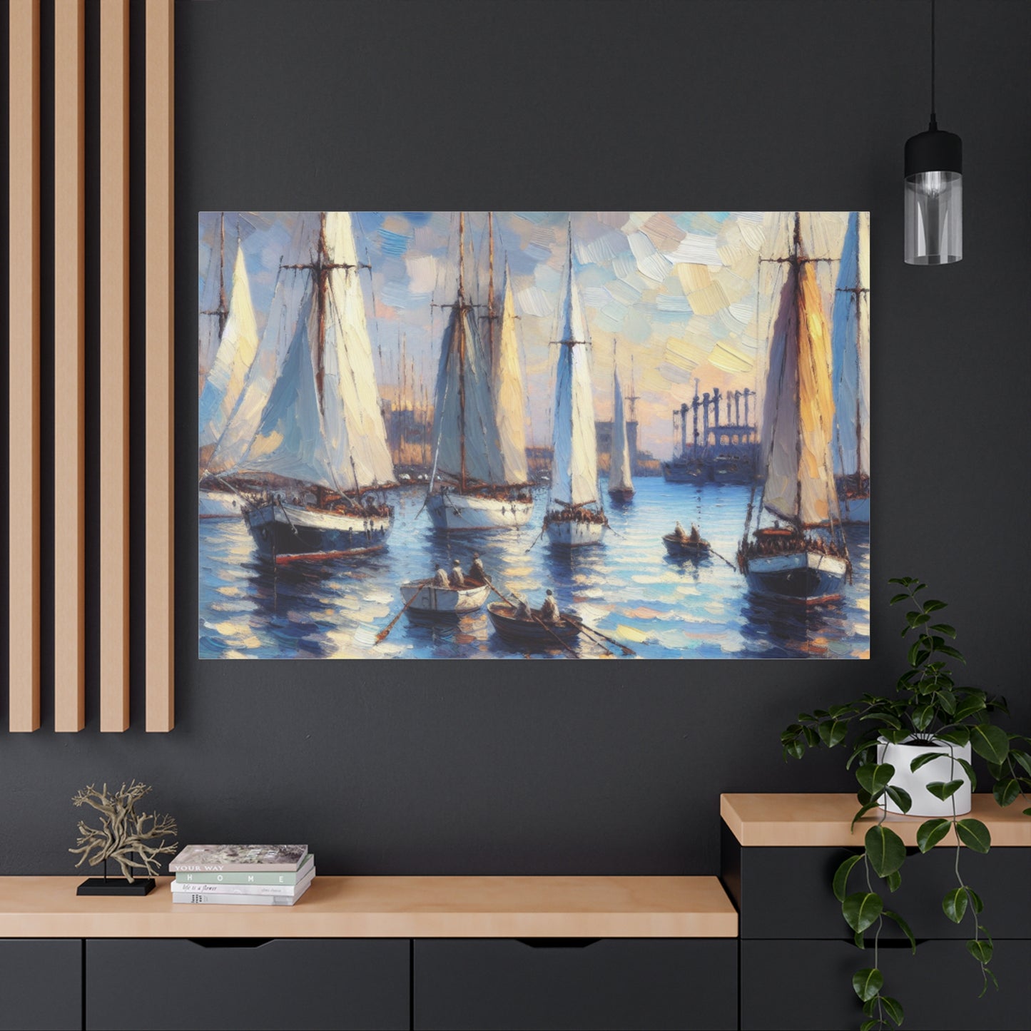 Sailing Serenity - Matte Canvas, Stretched, 1.25"