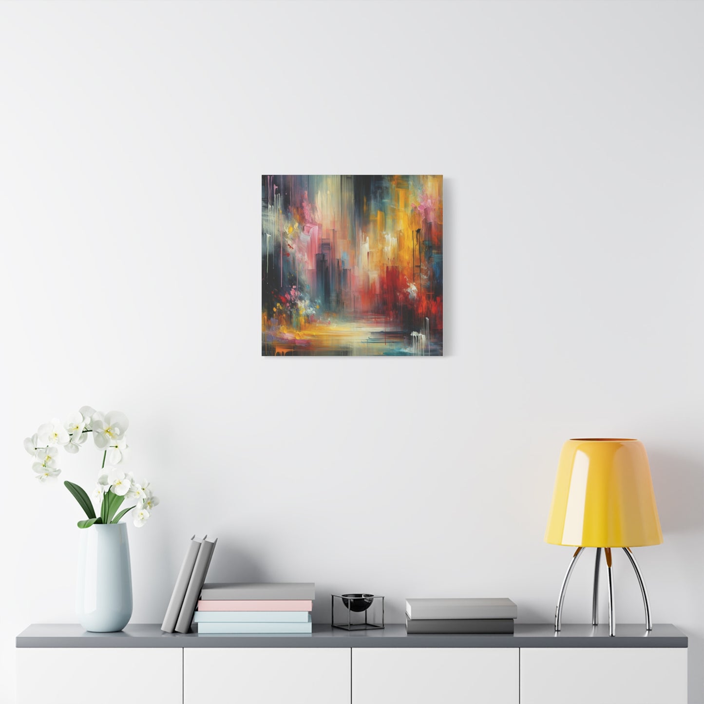 Abstract Brushstrokes - Matte Canvas, Stretched, 1.25"