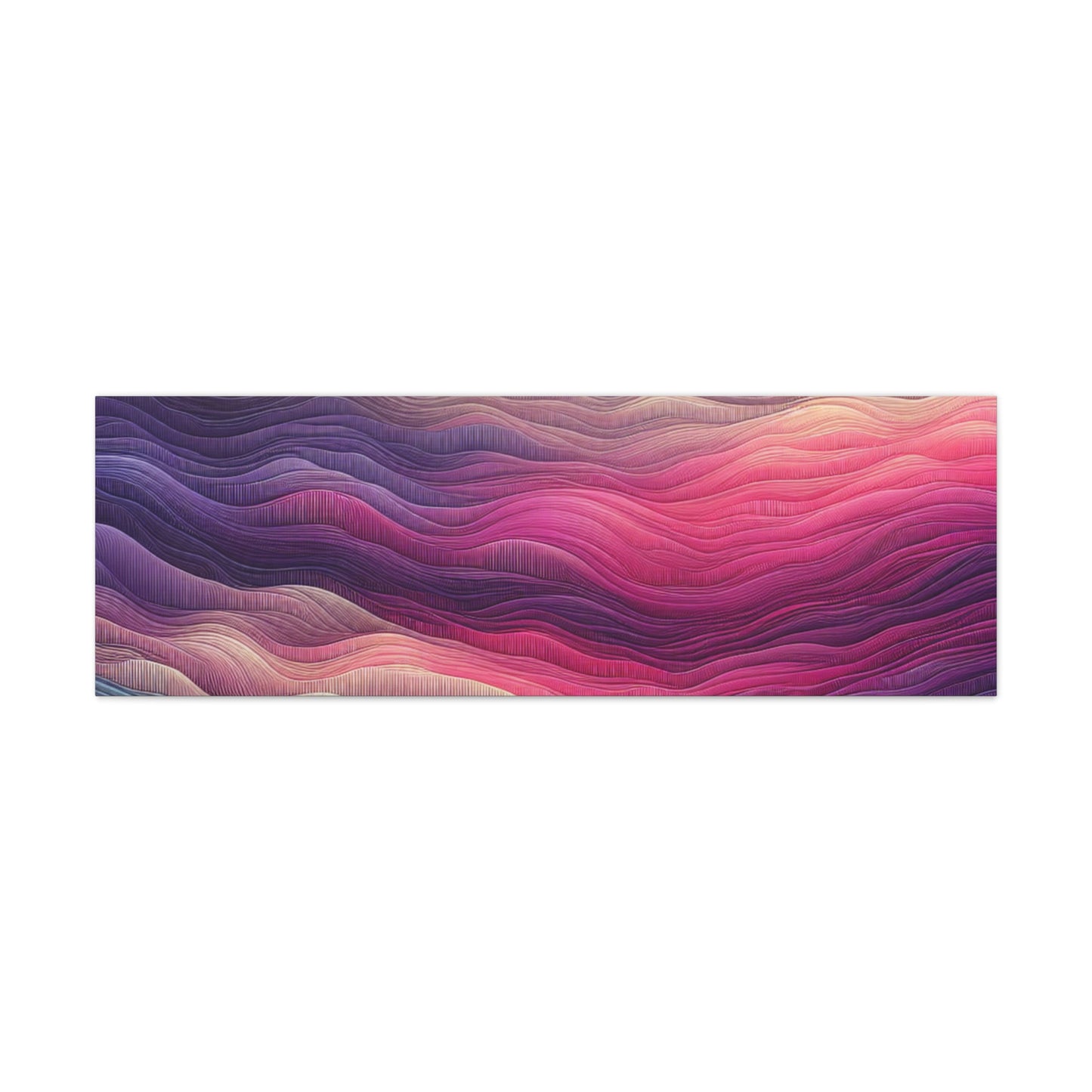 Wave Harmony - Matte Canvas, Stretched, 1.25"