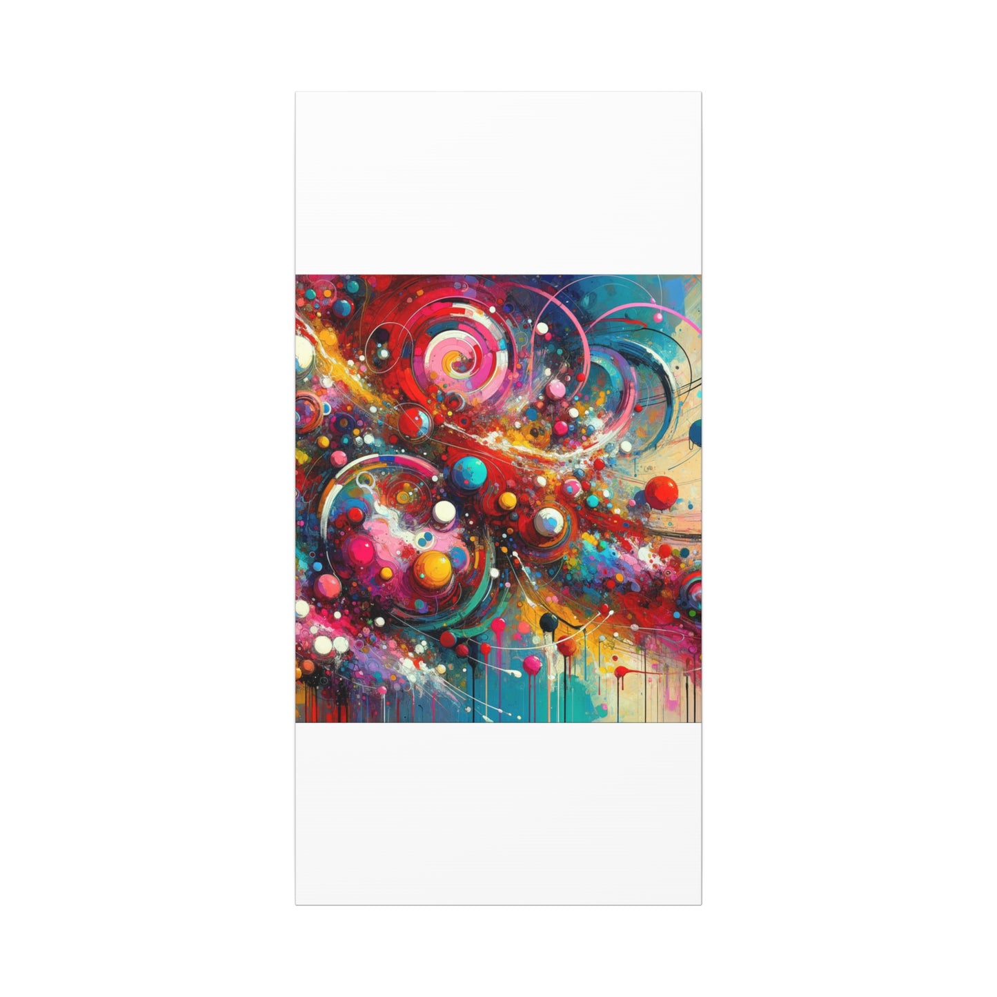 Galactic Whirls Matte Canvas, Stretched, 1.25"