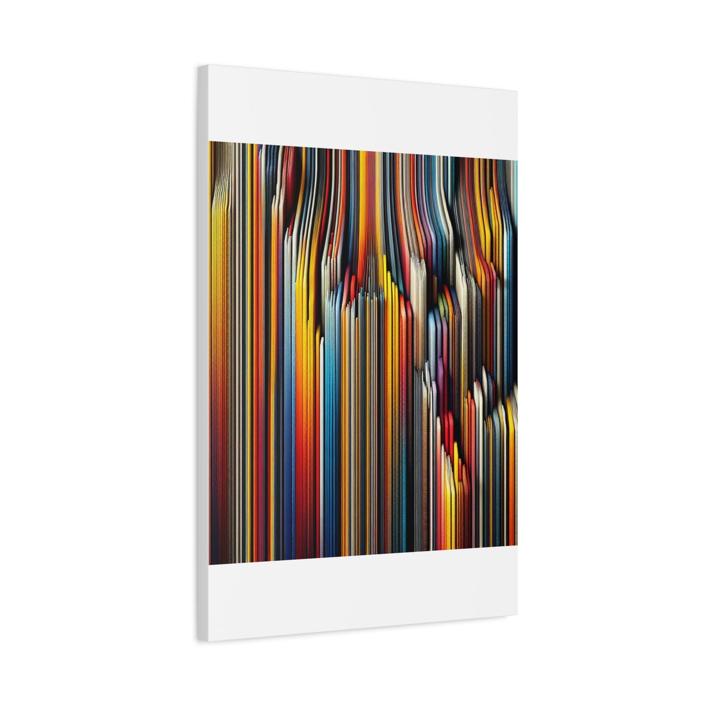 Vibrant Abstract Lines - Matte Canvas, Stretched, 1.25"