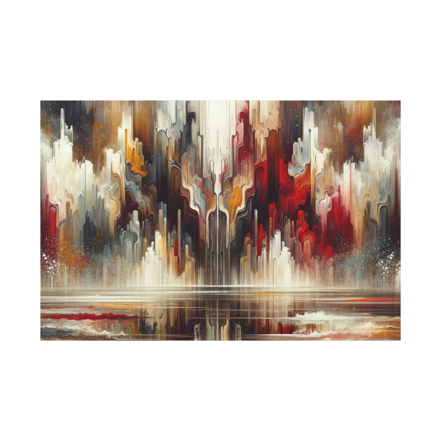 Abstract Symphony - Matte Canvas, Stretched, 1.25"