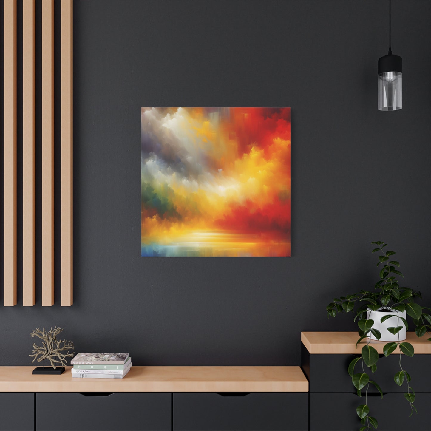 Vibrant Abstract Sky - Matte Canvas, Stretched, 1.25"