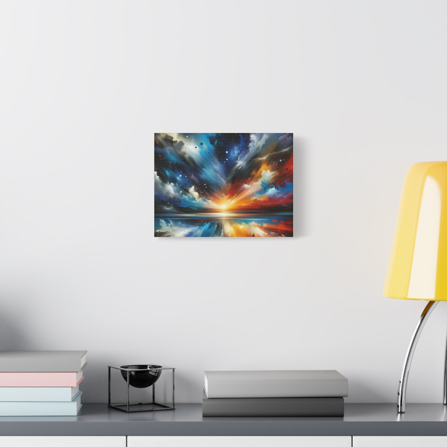 Vibrant Cosmic Sunrise - Matte Canvas, Stretched, 1.25"