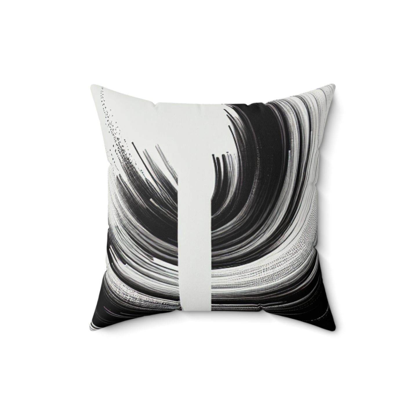 Abstract Swirl Design - Spun Polyester Square Pillow