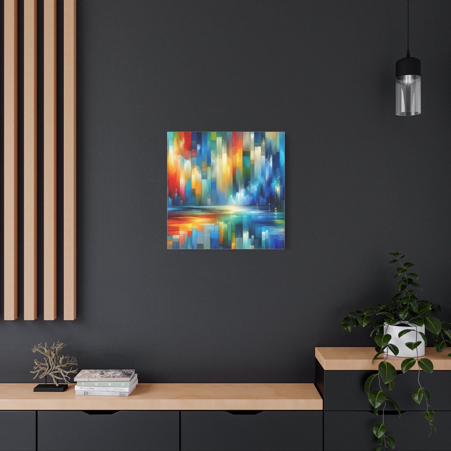 Colorful Reflections - Matte Canvas, Stretched, 1.25"