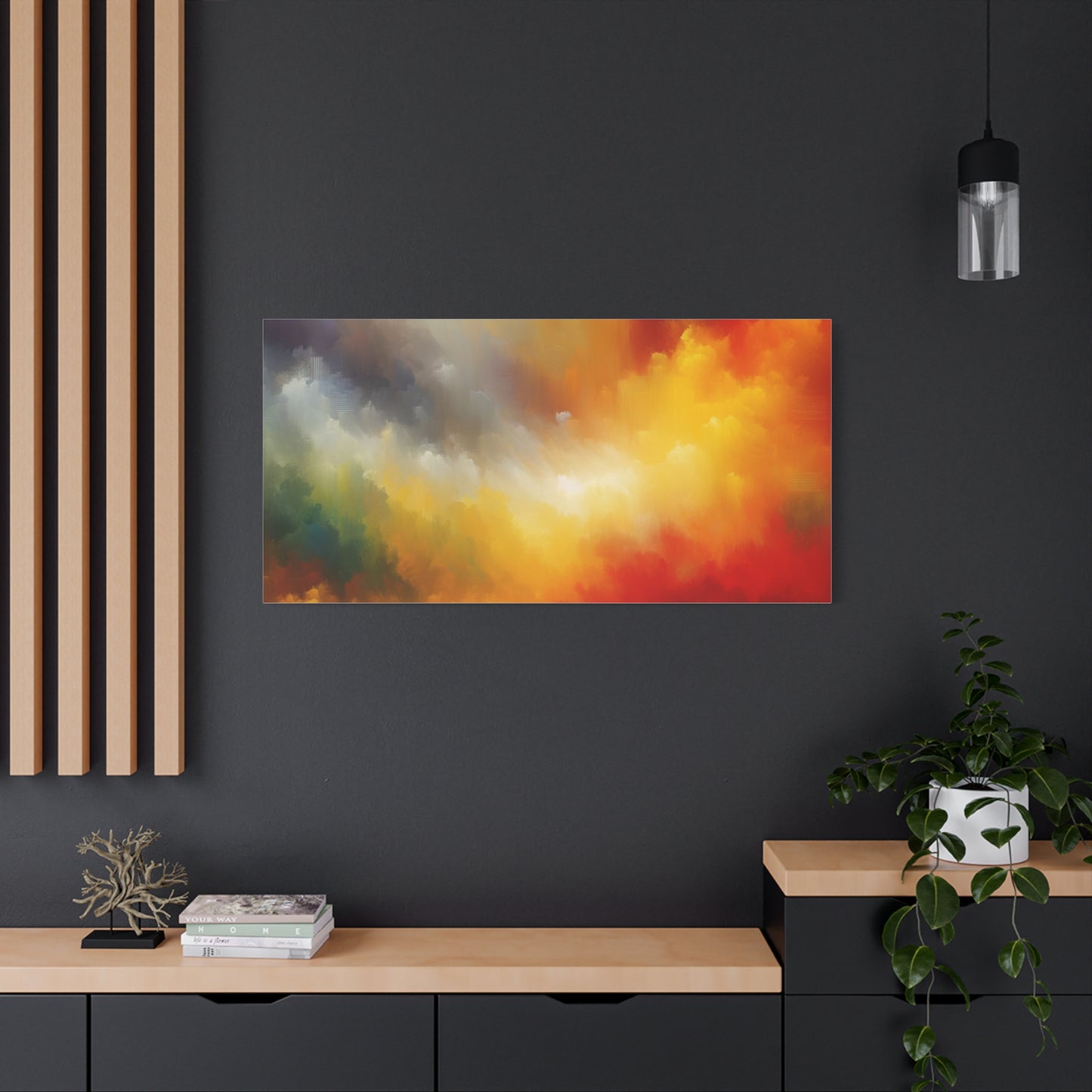 Vibrant Abstract Sky - Matte Canvas, Stretched, 1.25"