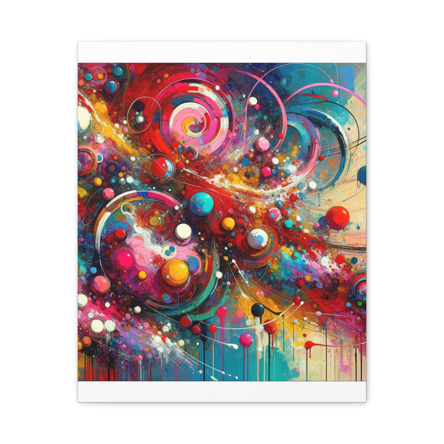 Galactic Whirls Matte Canvas, Stretched, 1.25"