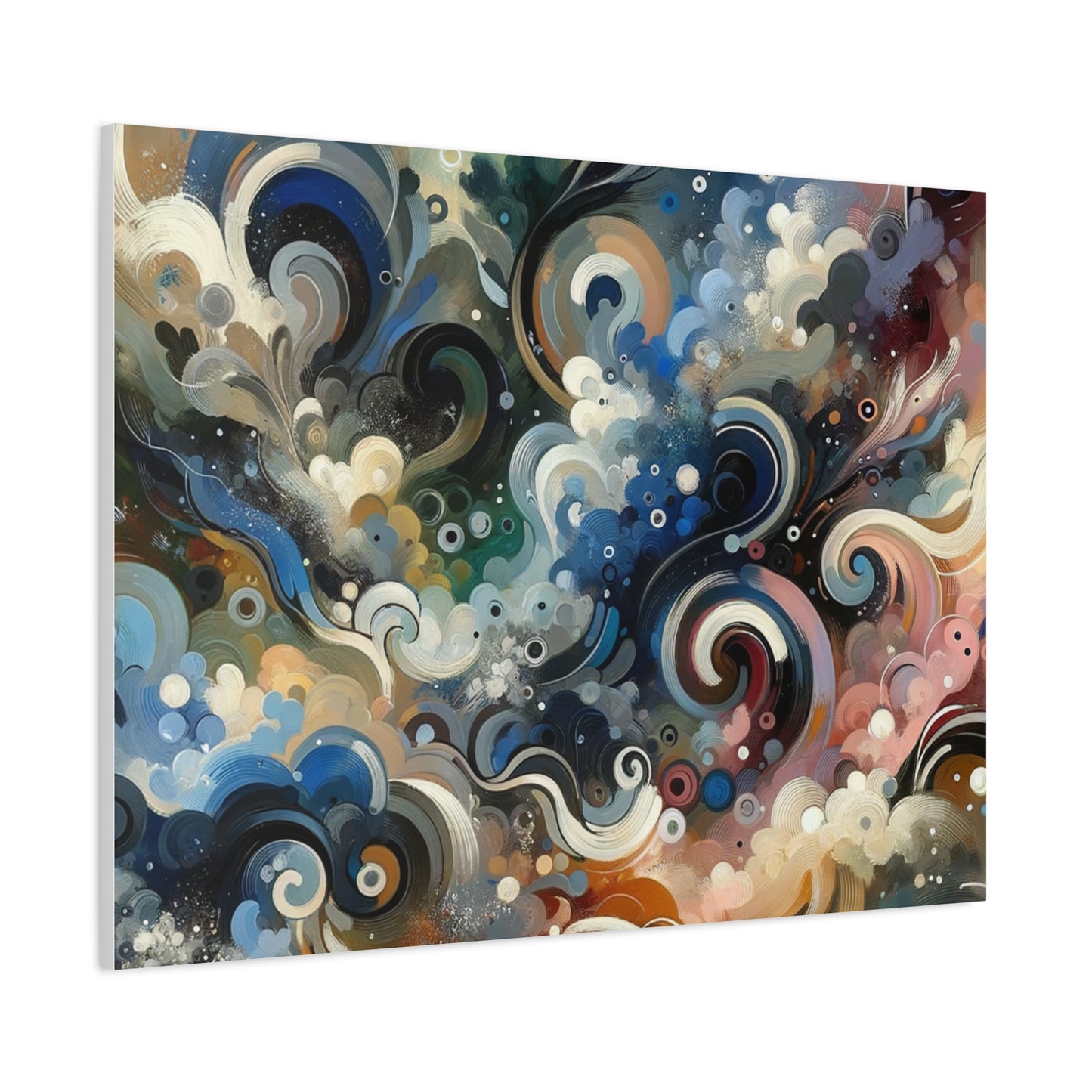 Abstract Swirls - Matte Canvas, Stretched, 1.25"