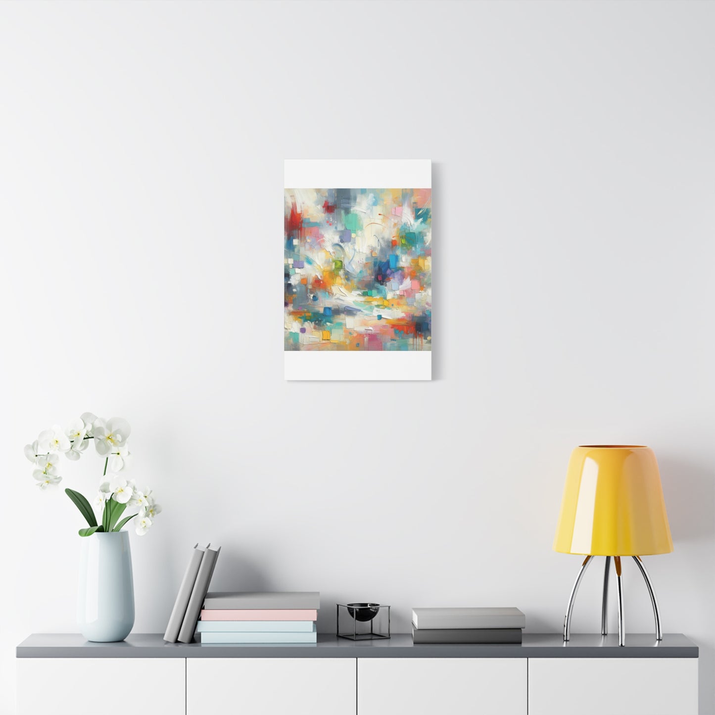 Abstract Color Burst - Matte Canvas, Stretched, 1.25"