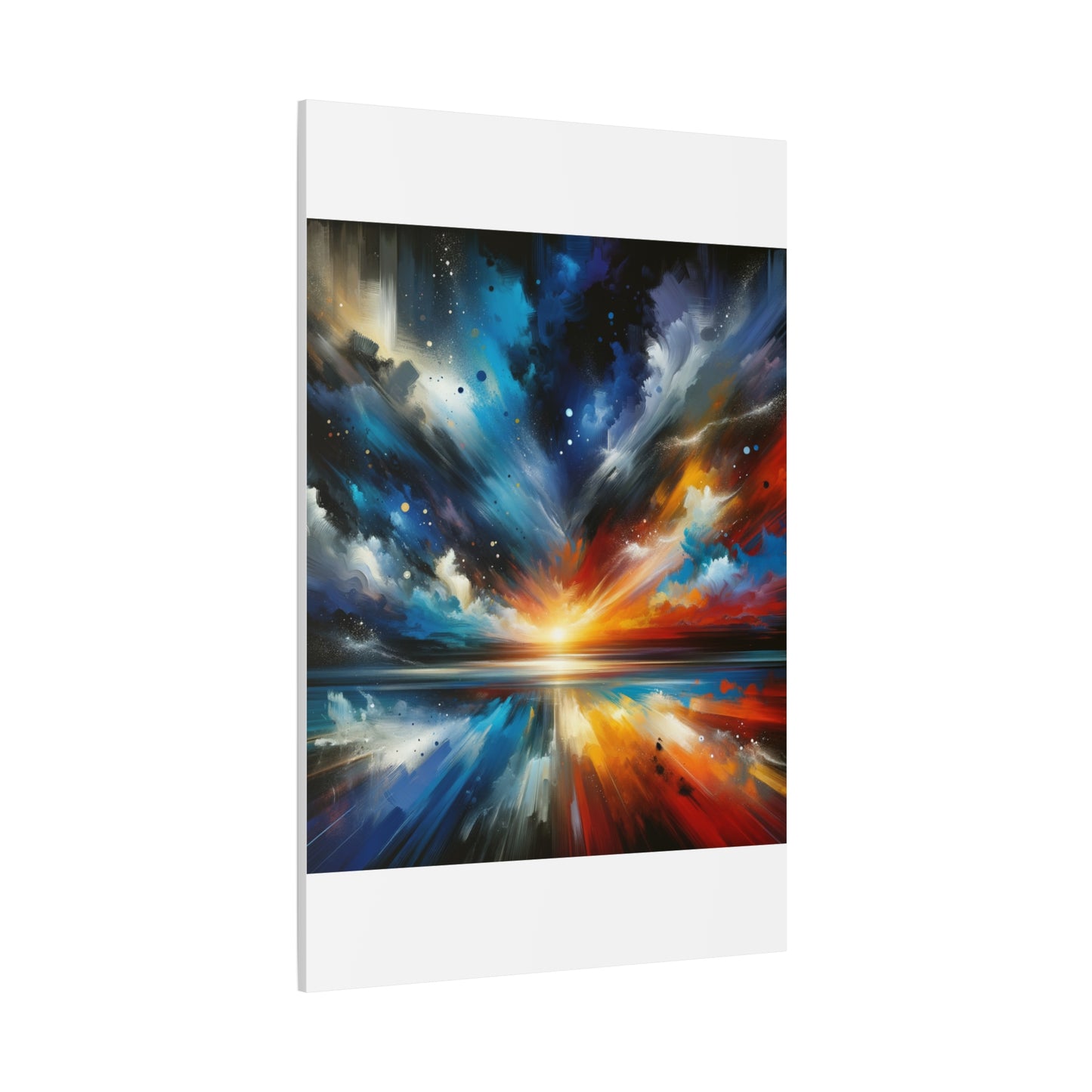 Vibrant Cosmic Sunrise - Matte Canvas, Stretched, 1.25"