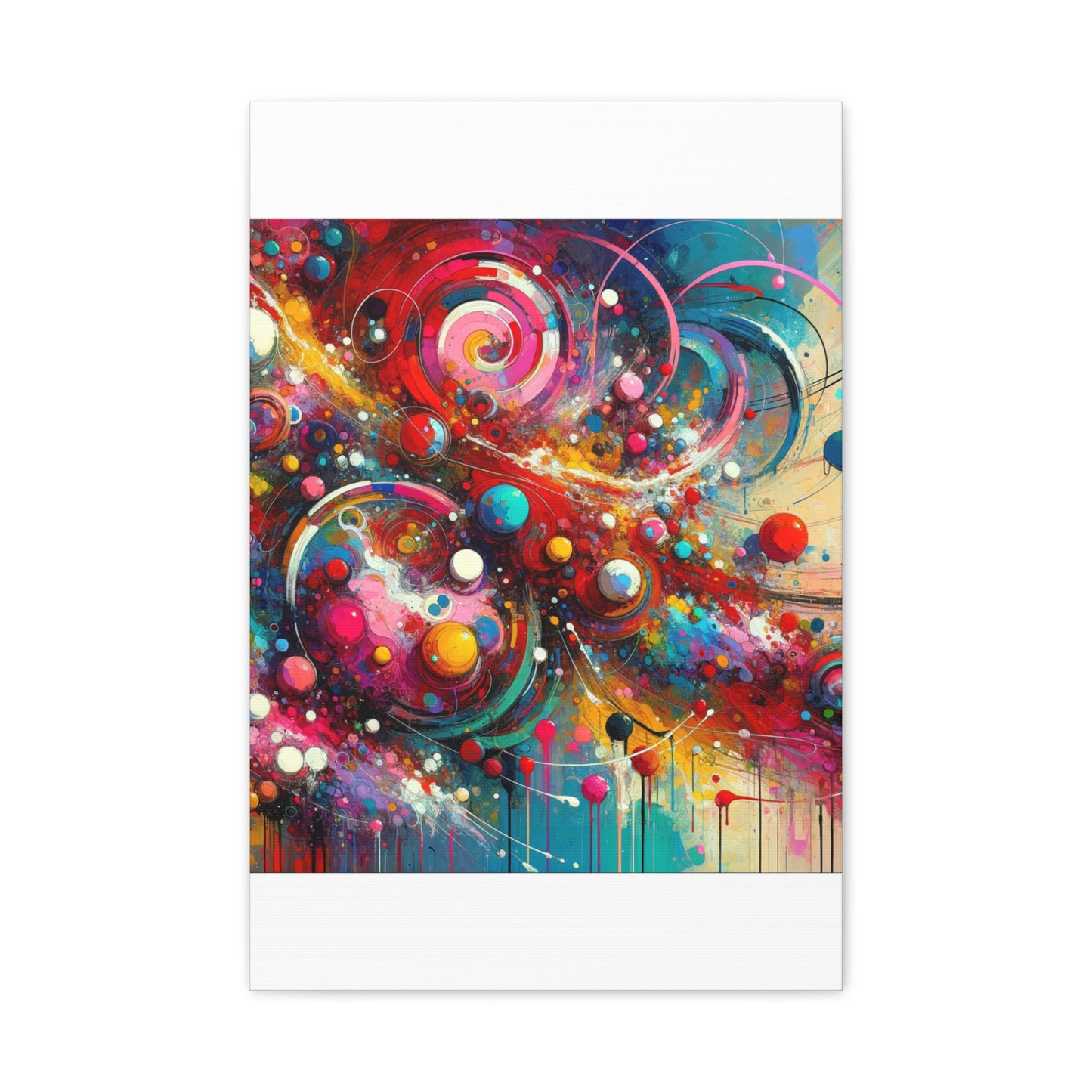 Galactic Whirls Matte Canvas, Stretched, 1.25"