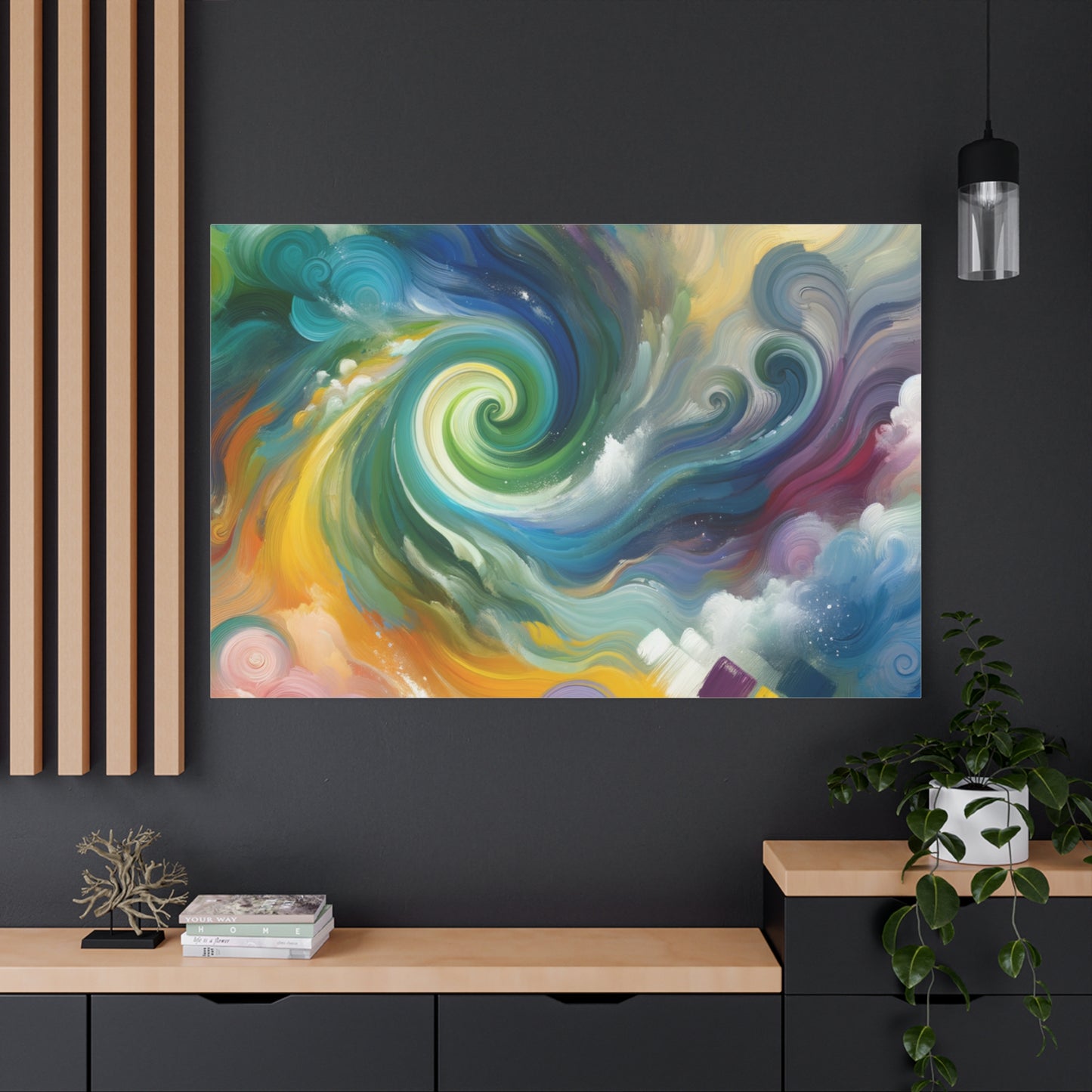 Swirling Symphony - Matte Canvas, Stretched, 1.25"