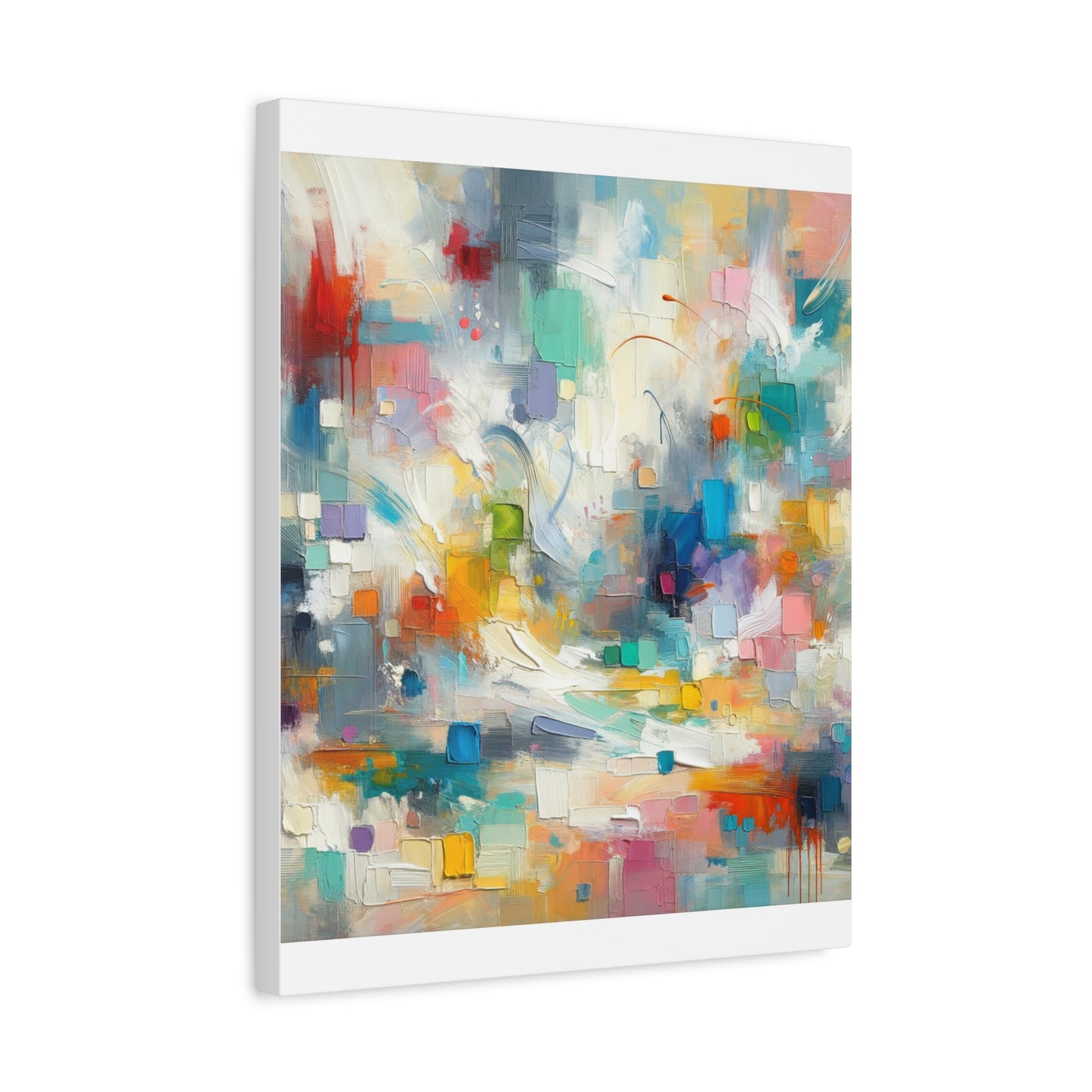 Abstract Color Burst - Matte Canvas, Stretched, 1.25"