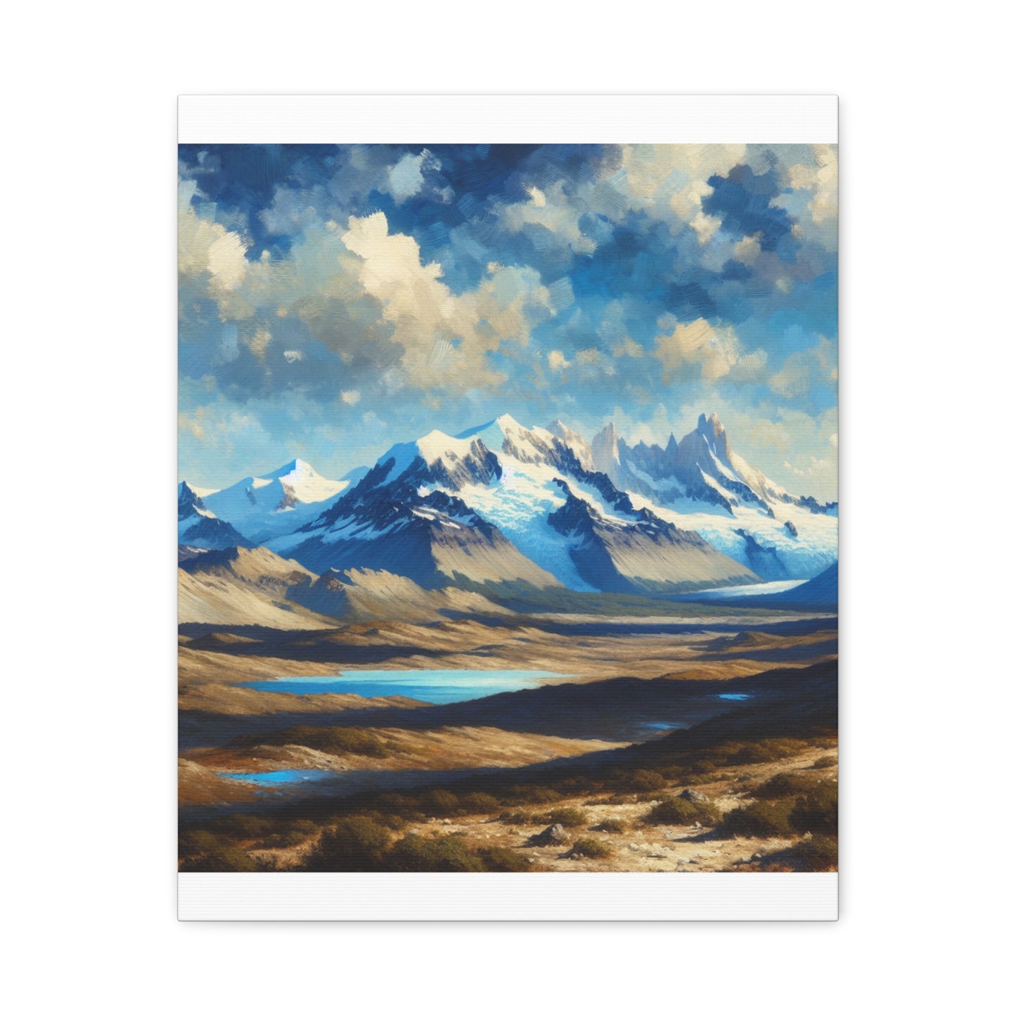 Mountain Landscape - Matte Canvas, Stretched, 1.25"