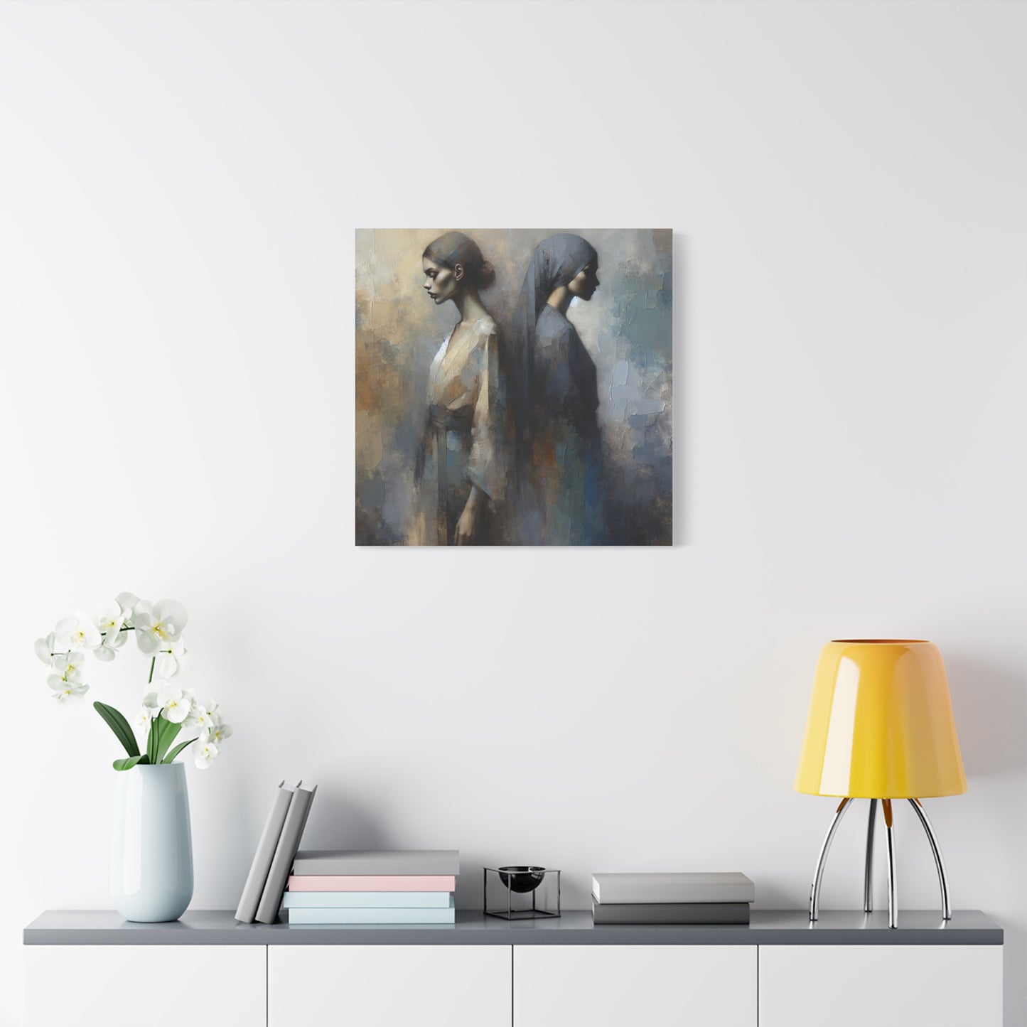 Matte Canvas, Stretched, 1.25" - Abstract Portraits in Contrast