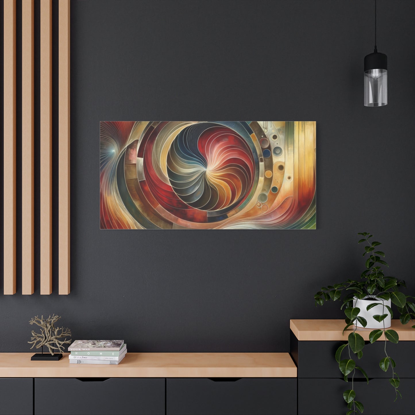 Abstract Swirl - Matte Canvas, Stretched, 1.25"