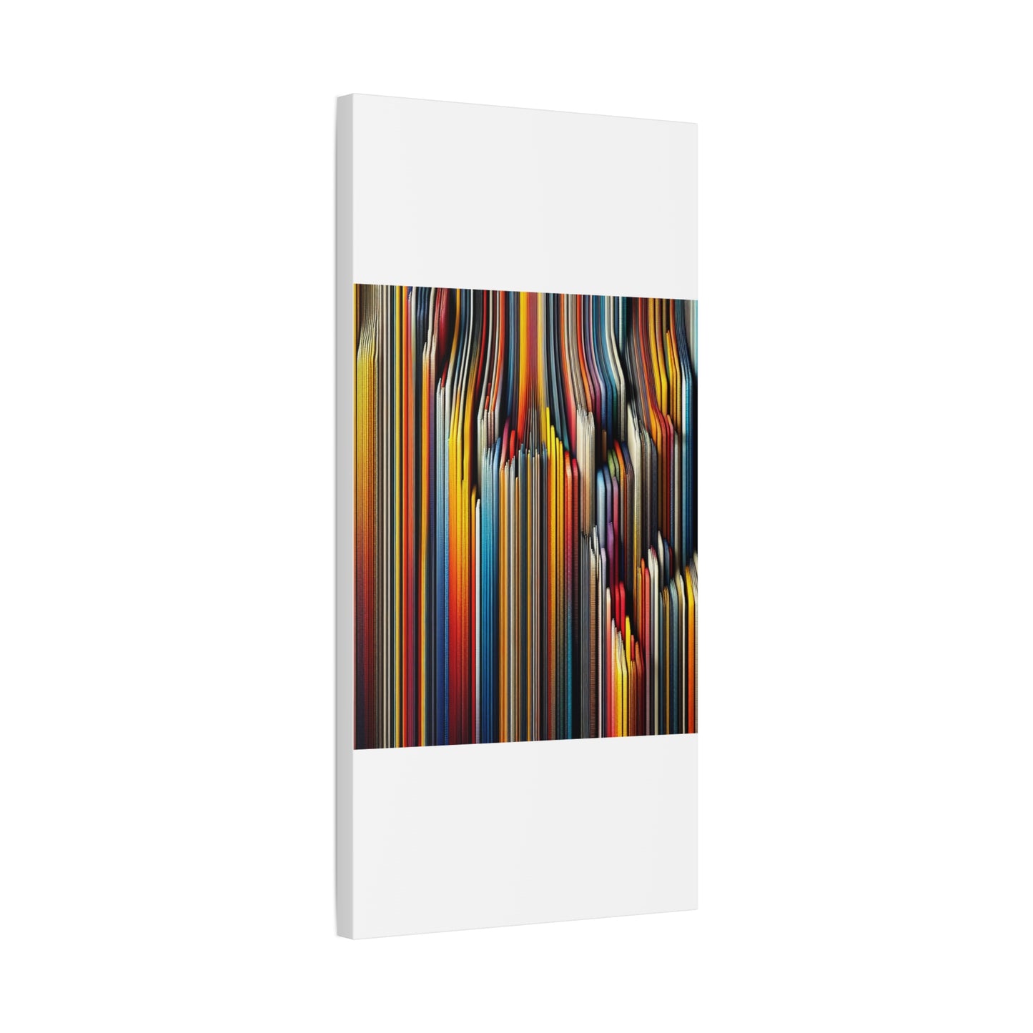 Vibrant Abstract Lines - Matte Canvas, Stretched, 1.25"