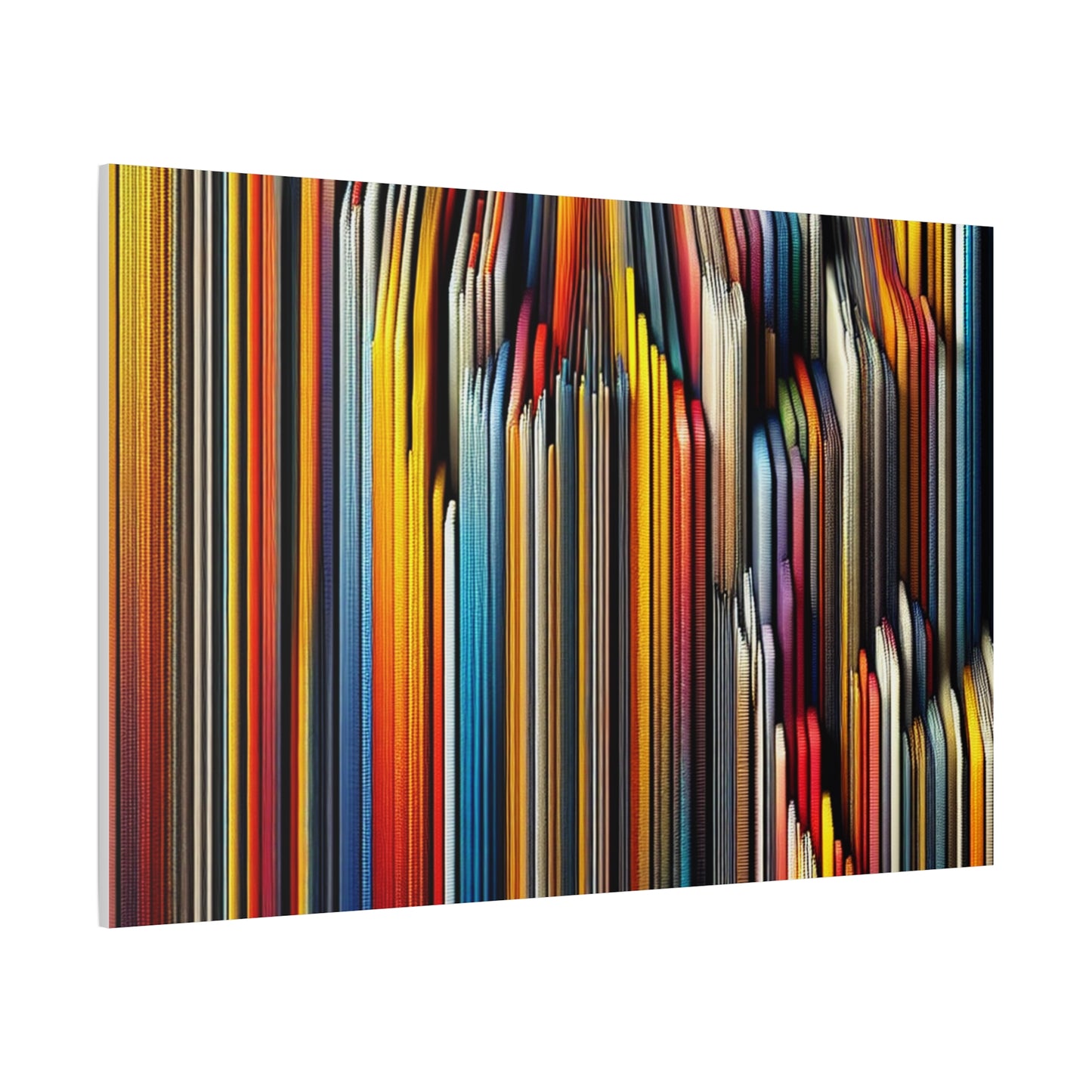 Vibrant Abstract Lines - Matte Canvas, Stretched, 1.25"